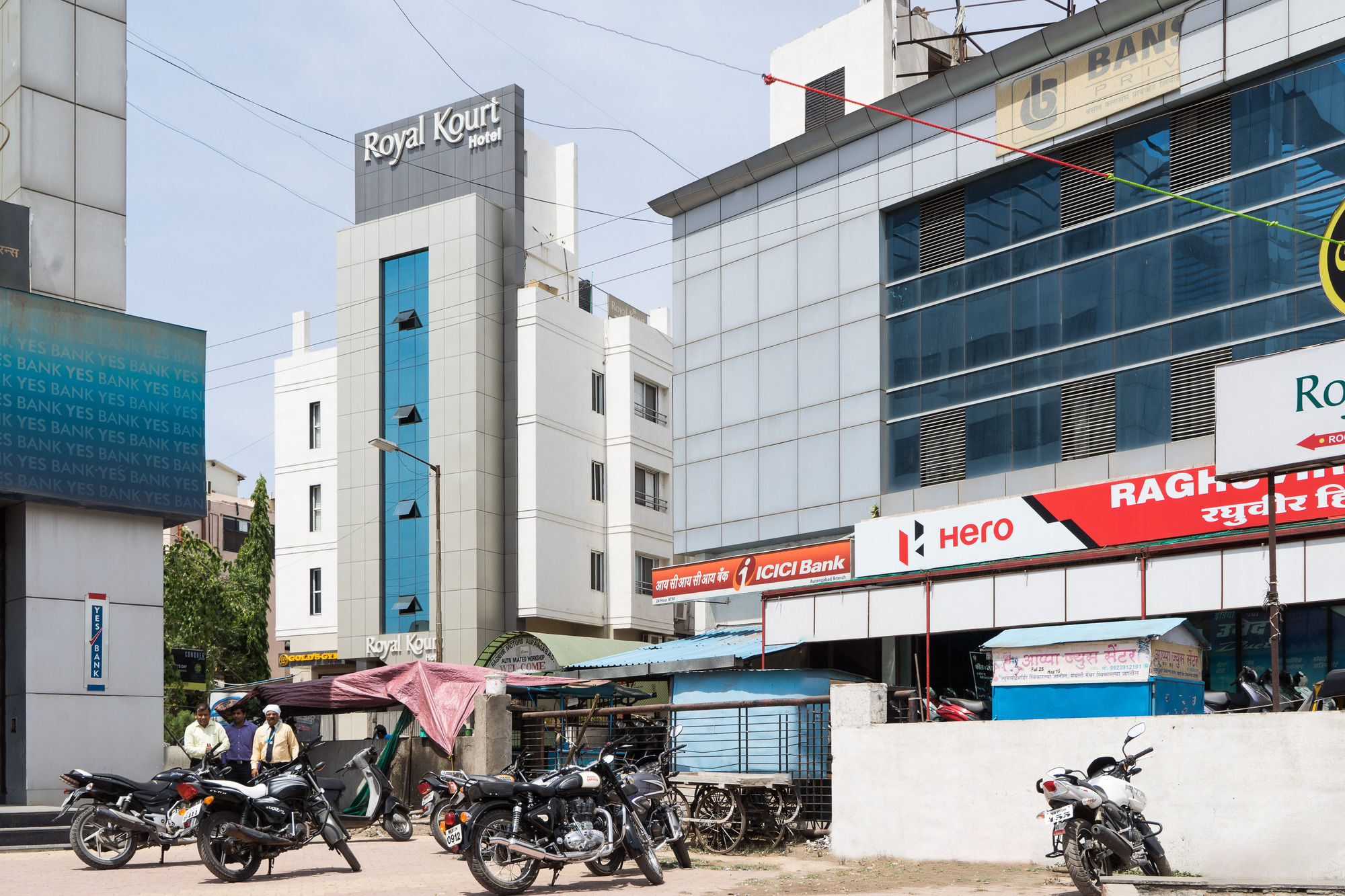 Treebo Trend Royal Kourt Aurangabad Hotel Exterior foto